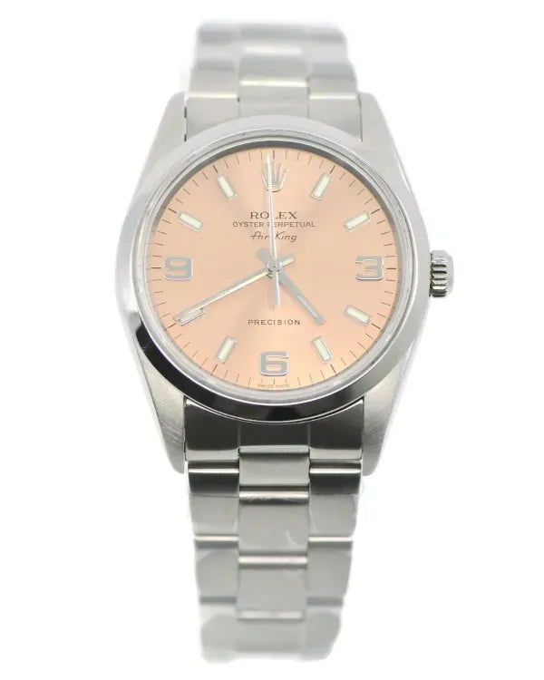 Air-King 34MM Salmon Dial Original Garansi Resmi