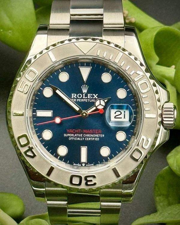 Yacht-Master 40MM Blue Dial Oyster Bracelet Original Garansi Resmi