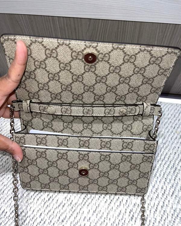 Borsetto GG Emblem Wallet Original Garansi Resmi