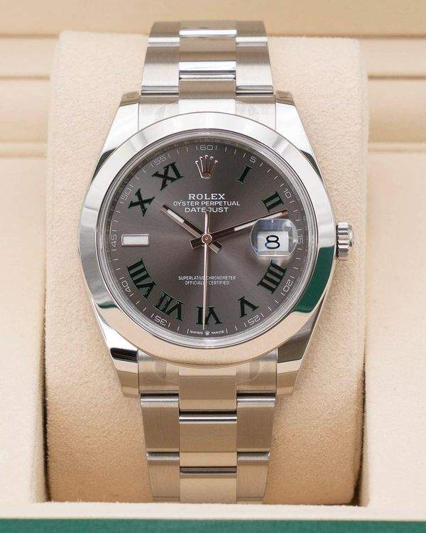 Datejust 41MM Wimbledon (126300) Original Garansi Resmi