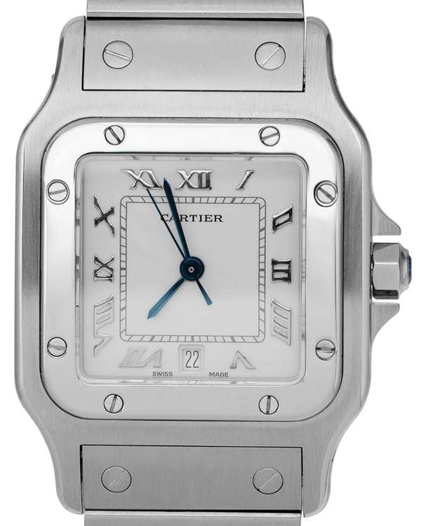 Santos De Cartier Galbée 29MM Quartz Original Garansi Resmi