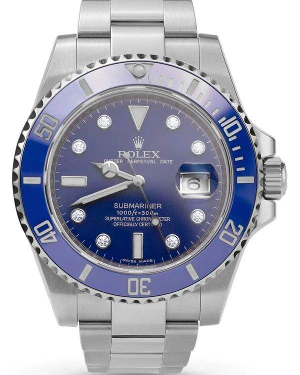 Submariner Date Smurf Original Garansi Resmi